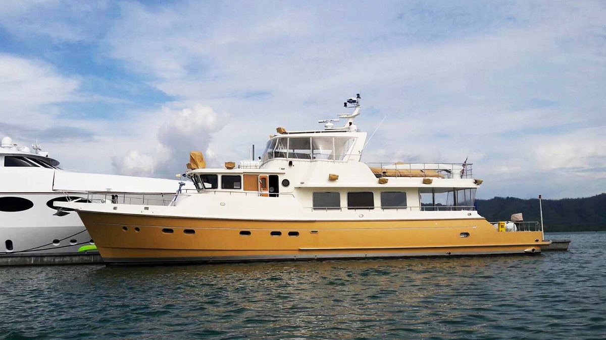 Аренда траулерной яхты Selene 80 Ocean Explorer на Пхукете, морская рыбалка